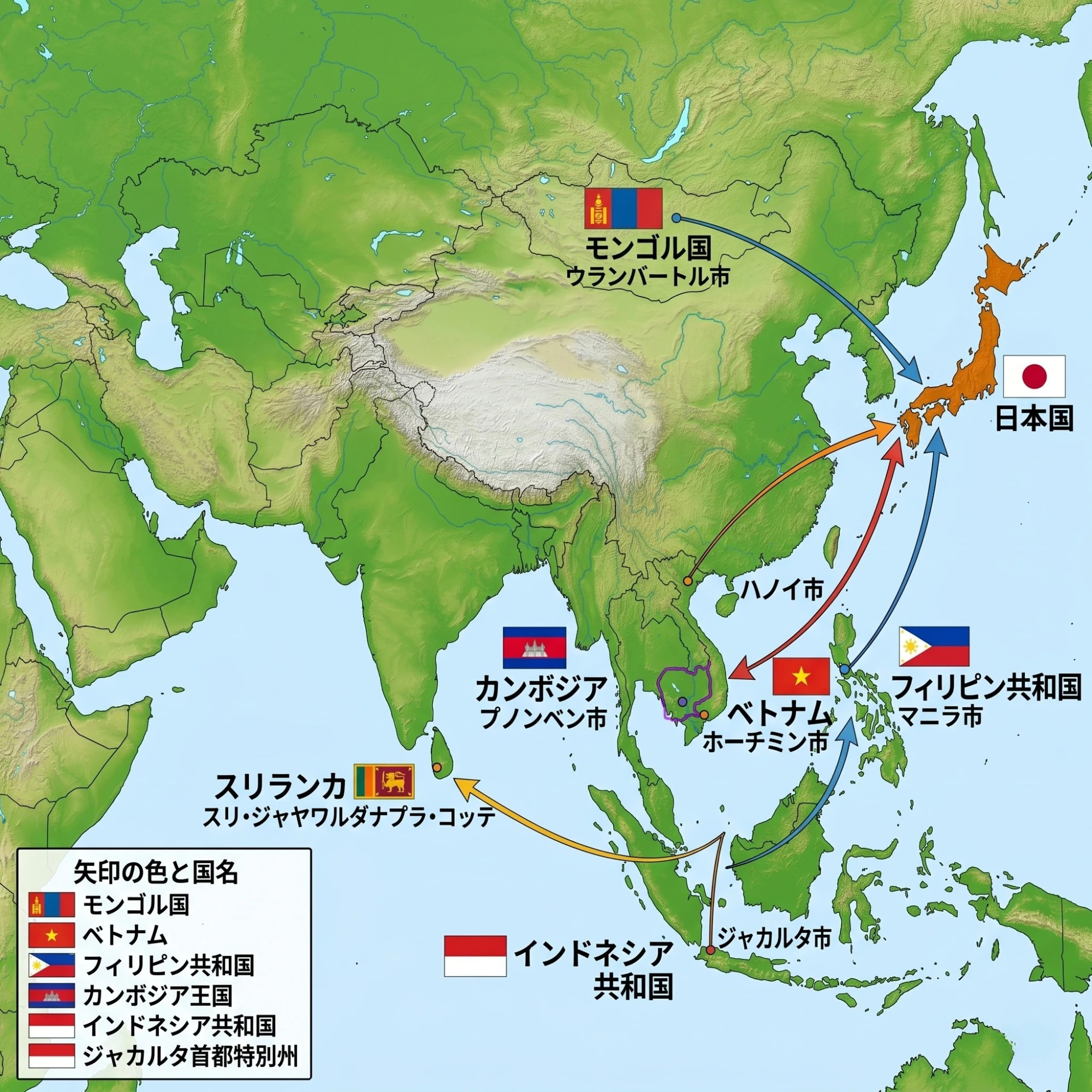 JVG Global Network Map